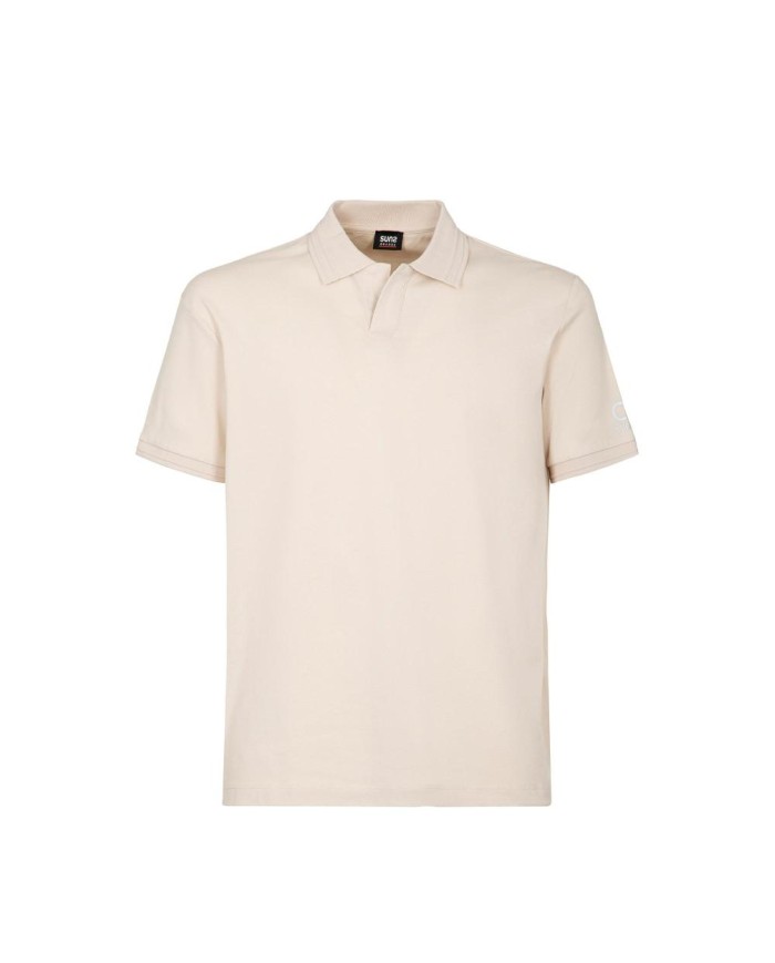 SUNSBOARDS POLO FEDERICO LABEL IN PIQUET