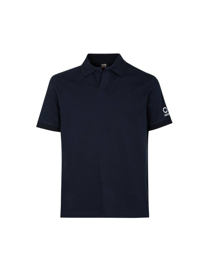 SUNSBOARDS POLO FEDERICO LABEL IN PIQUET