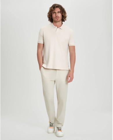 SUNSBOARDS POLO FEDERICO LABEL IN PIQUET