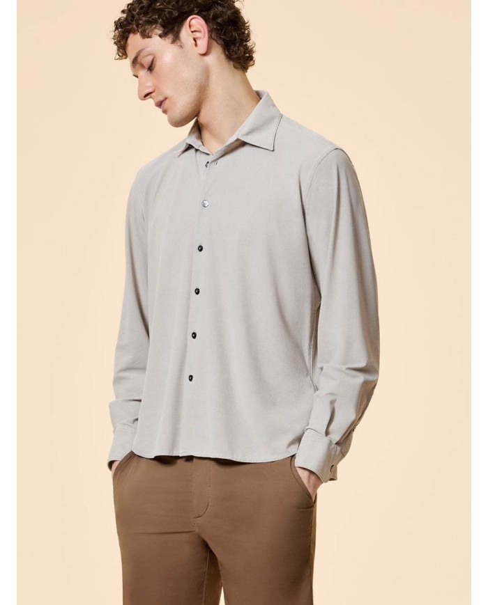 RRD CAMICIA TECHNO WASH PIQUÈ