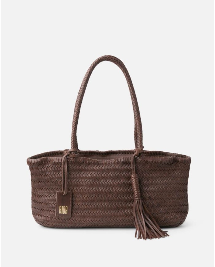 BIBA BORSA A TRACOLLA IN PELLE PERKINS