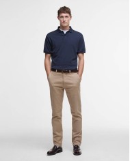 BARBOUR POLO HYLTON A MANICHE CORTE