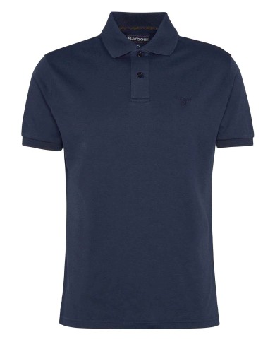 BARBOUR POLO HYLTON A MANICHE CORTE