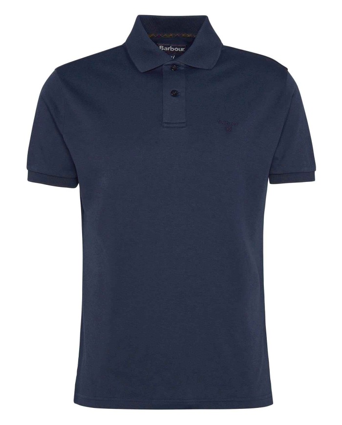 BARBOUR POLO HYLTON A MANICHE CORTE