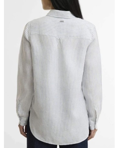 BARBOUR CAMICIA A MANICHE LUNGHE MARINE