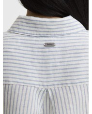 BARBOUR CAMICIA A MANICHE LUNGHE MARINE