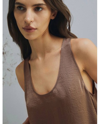 MARELLA TOP CON FIORE ABBINATO