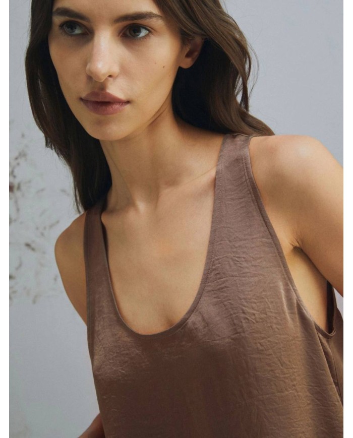 MARELLA TOP CON FIORE ABBINATO