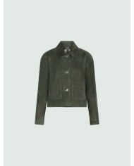 MARELLA GIACCA BOXY IN SUEDE