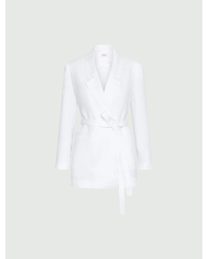 MARELLA BLAZER IN LINO DELAVÉ