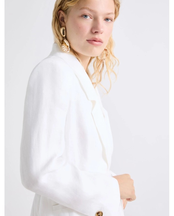 MARELLA BLAZER IN LINO DELAVÉ