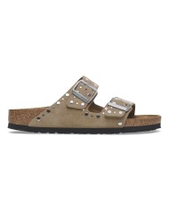 BIRKENSTOCK SANDALI DONNA ARIZONA RIVET IN PELLE SCAMOSCIATA