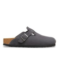 BIRKENSTOCK SANDALI UOMO BOSTON IN PELLE SCAMOSCIATA