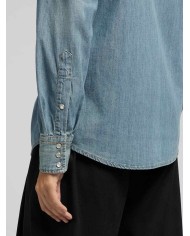 REPLAY CAMICIA WESTERN IN COTONE