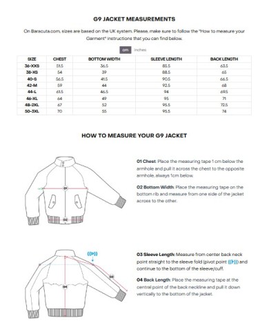 BARACUTA GIACCA G9 HARRINGTON