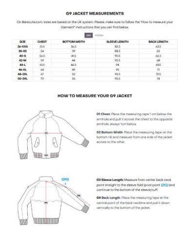 BARACUTA GIACCA G9 HARRINGTON