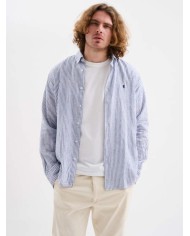 JAGGY CAMICIA IN COTONE A RIGHE