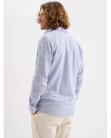 JAGGY CAMICIA IN COTONE A RIGHE