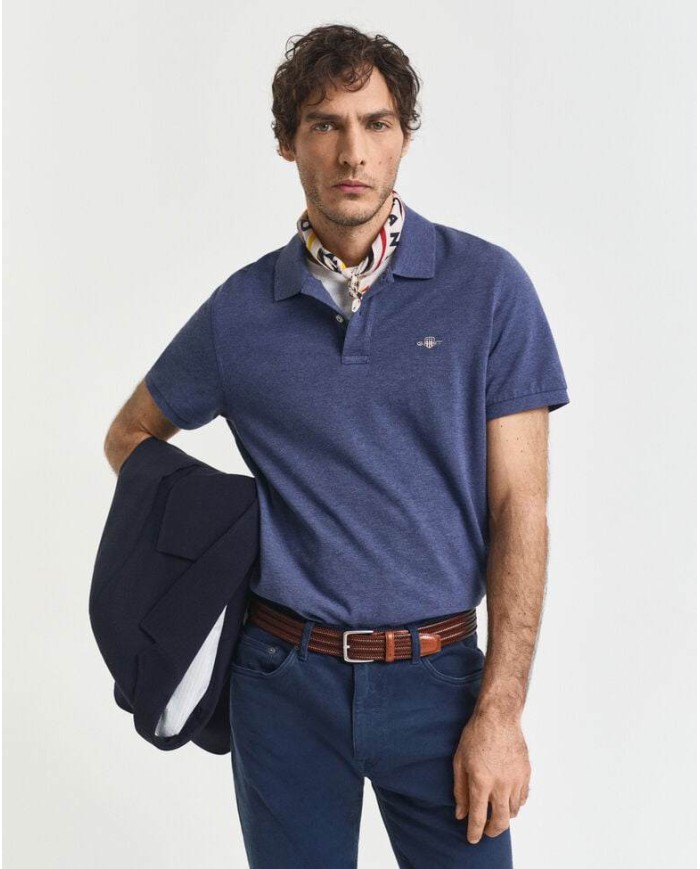 GANT POLO SHIELD IN PIQUÉ REGULAR