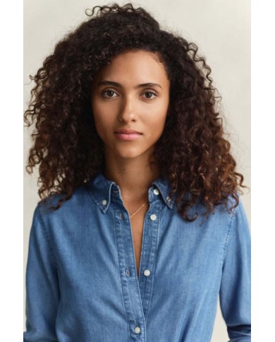 GANT ABITO CHAMBRAY DENIM