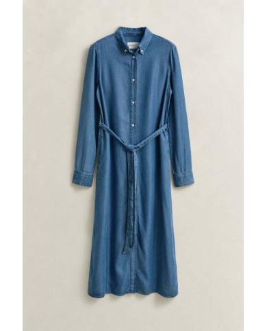 GANT ABITO CHAMBRAY DENIM