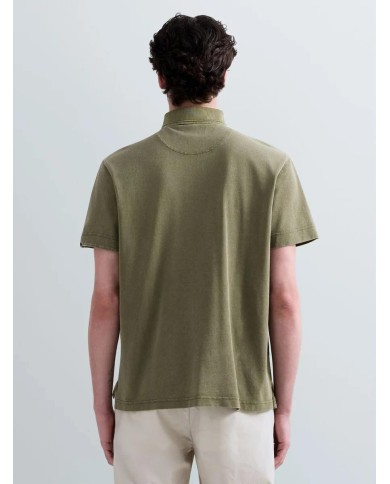 REPLAY POLO IN PIQUET DI COTONE CON RICAMO