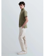 REPLAY POLO IN PIQUET DI COTONE CON RICAMO