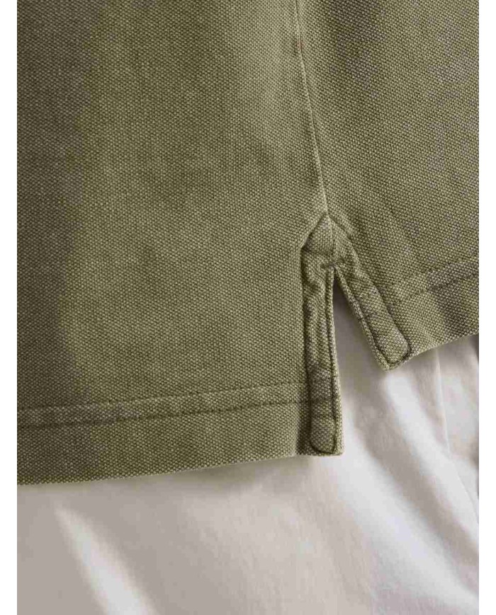 REPLAY POLO IN PIQUET DI COTONE CON RICAMO