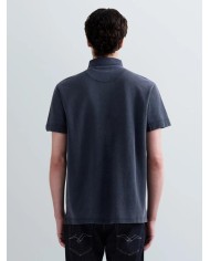 REPLAY POLO IN PIQUET DI COTONE CON RICAMO