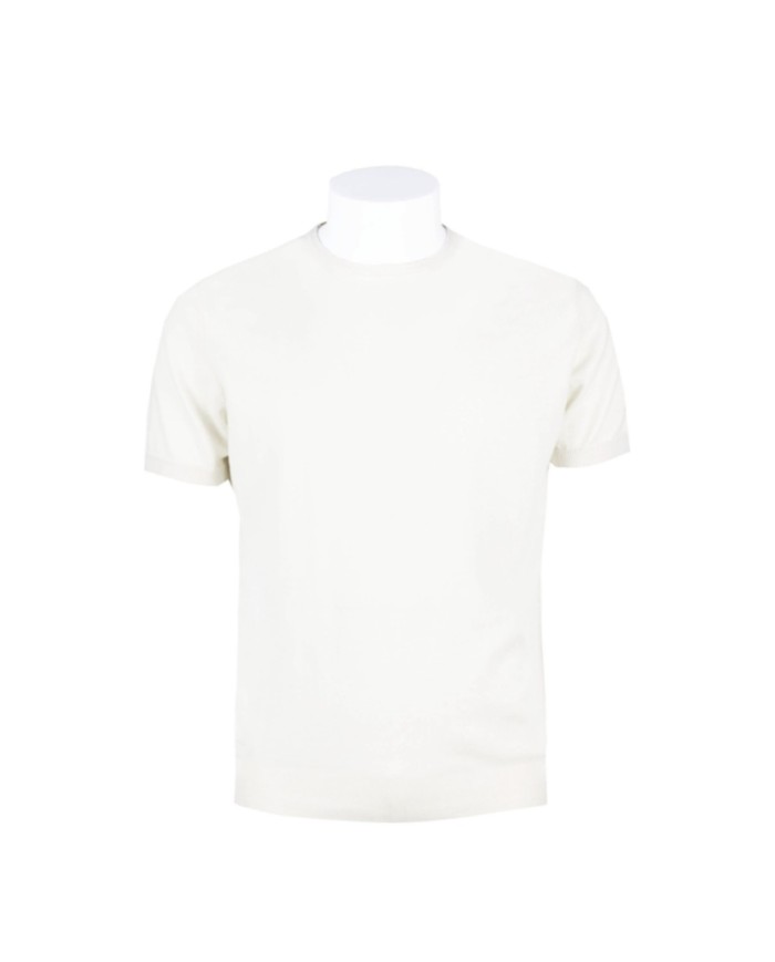 DESIGNERS MAGLIETTA GIROCOLLO IN COTONE