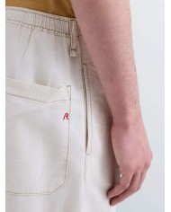 REPLAY PANTALONI TAPERED FIT IN DENIM
