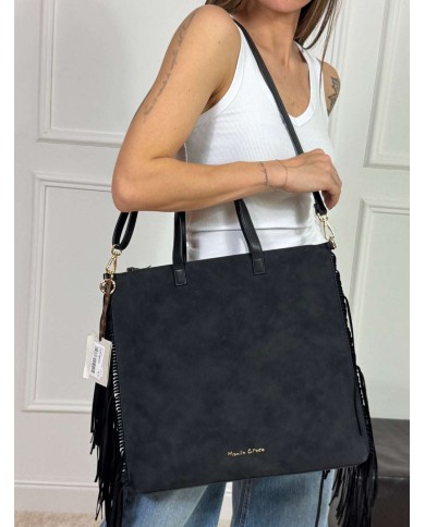 MANILA GRACE BORSA ZAINO CON FRANGE