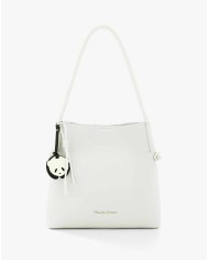 MANILA GRACE BORSA TOTE ECOPELLE LISCIA CHARM PANDA