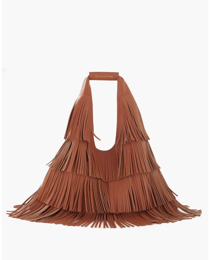MANILA GRACE BORSA CON FRANGE
