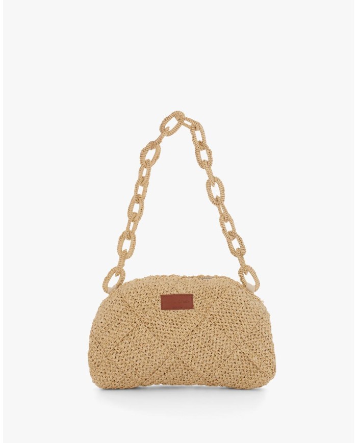 MANILA GRACE BORSA MINI RAFIA