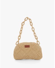 MANILA GRACE BORSA MINI RAFIA
