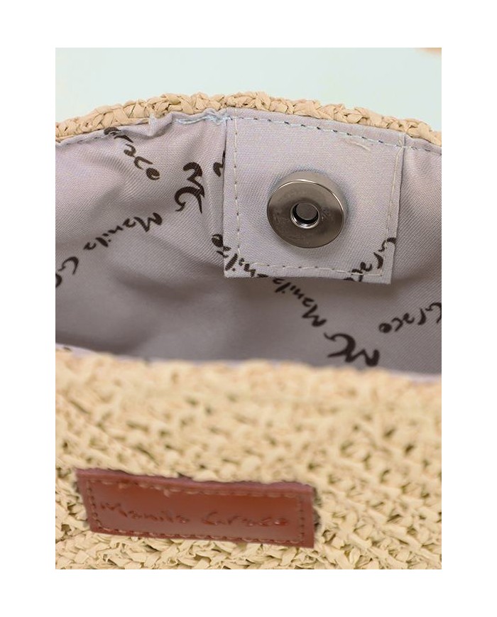 MANILA GRACE BORSA MINI RAFIA