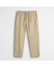 MCS PANTALONI JOGGERS ESTIVI IN LINO