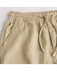 MCS PANTALONI JOGGERS ESTIVI IN LINO