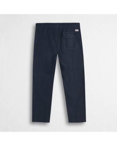 MCS PANTALONI JOGGERS ESTIVI IN LINO