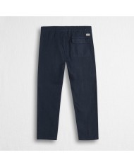 MCS PANTALONI JOGGERS ESTIVI IN LINO