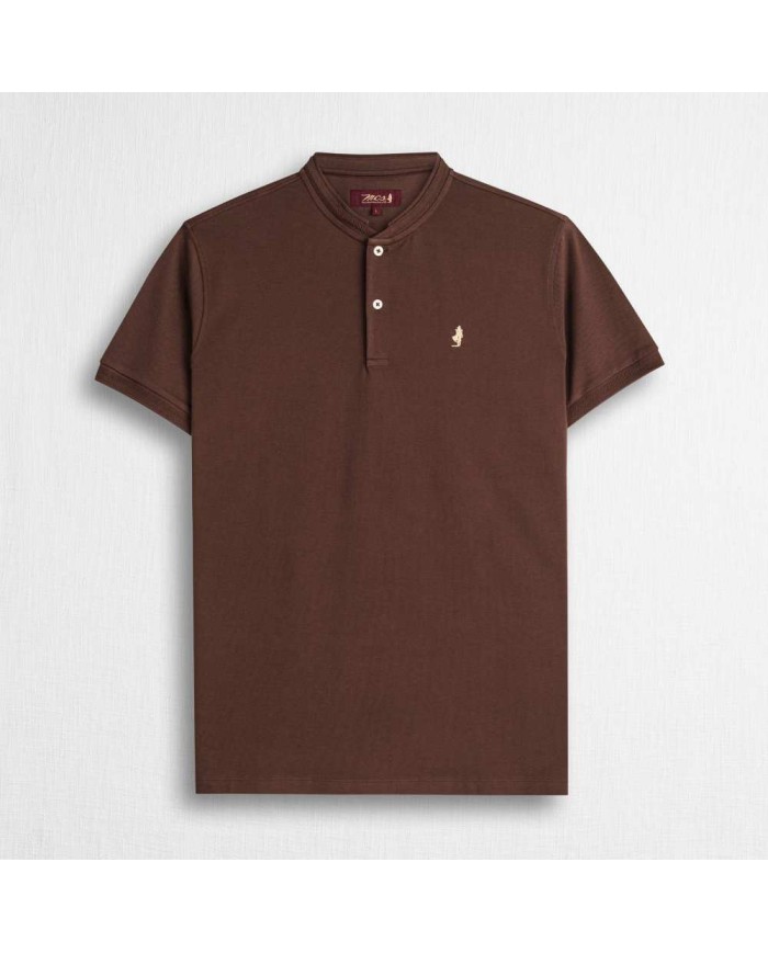 MCS POLO IN COTONE STRETCH PIQUET SERAFINO