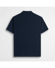 MCS POLO IN MISTO COTONE E LINO JERSEY