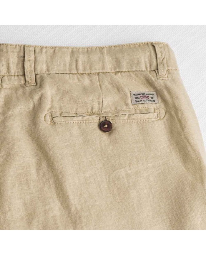MCS BERMUDA CHINO IN LINO