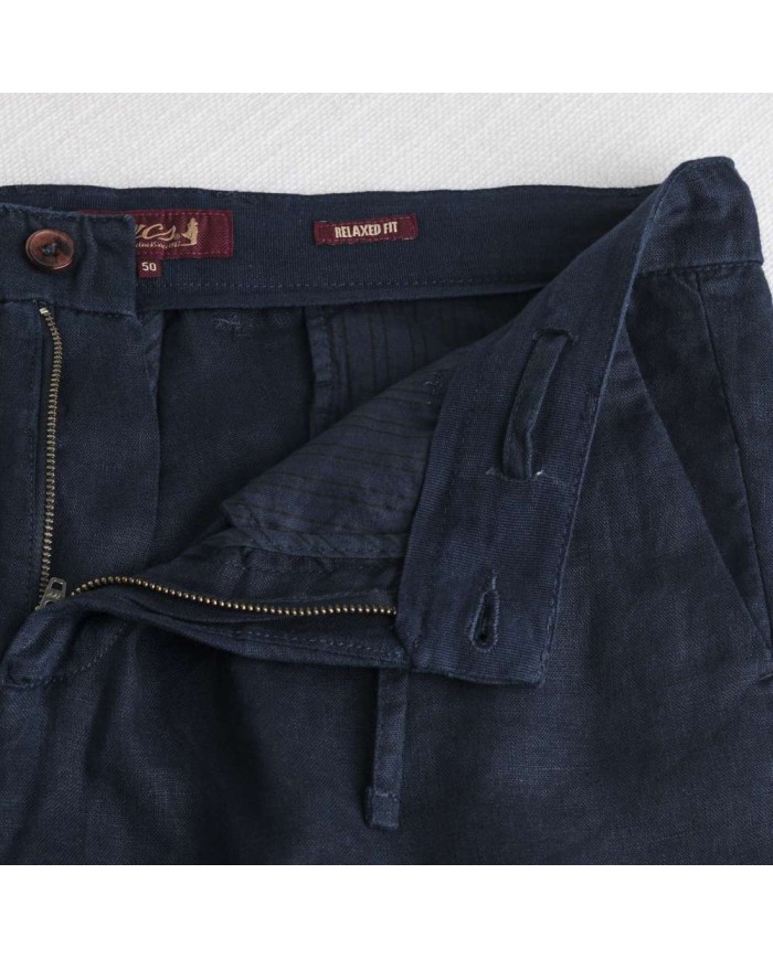 MCS BERMUDA CHINO IN LINO