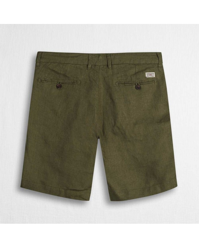 MCS BERMUDA CHINO IN LINO