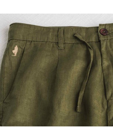 MCS BERMUDA CHINO IN LINO