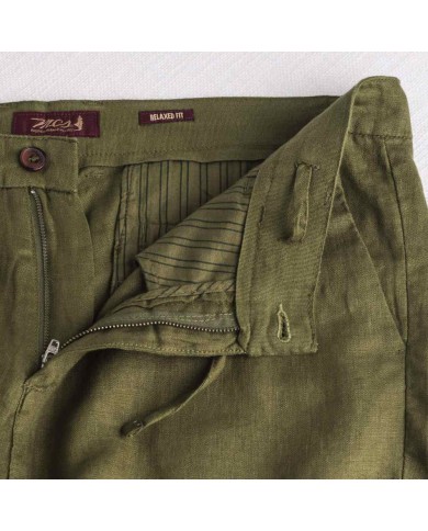 MCS BERMUDA CHINO IN LINO