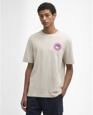 BARBOUR MAGLIETTA CON STAMPA WESTBURY