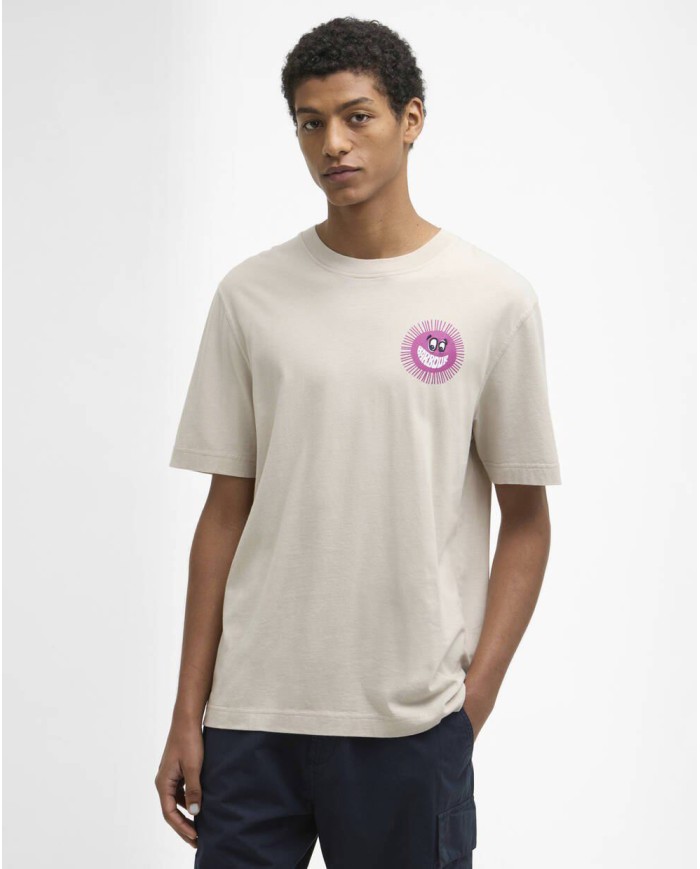 BARBOUR MAGLIETTA CON STAMPA WESTBURY